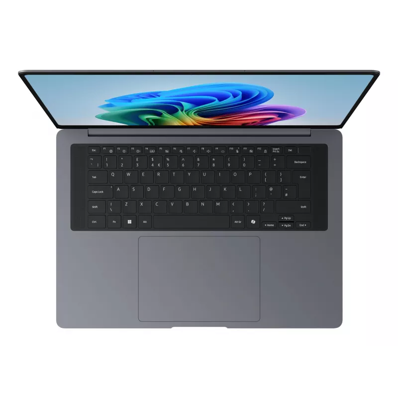 Samsung Galaxy Book6 Pro Copilot+ PC Intel Core Ultra X7 358H nešiojamasis kompiuteris 40,6 cm (16 colių) jutiklinis ekranas WQXGA+ 32 GB LPDDR5x-SDRAM 1 TB SSD Wi-Fi 7 (802.11be) Windows 11 Home pilkas