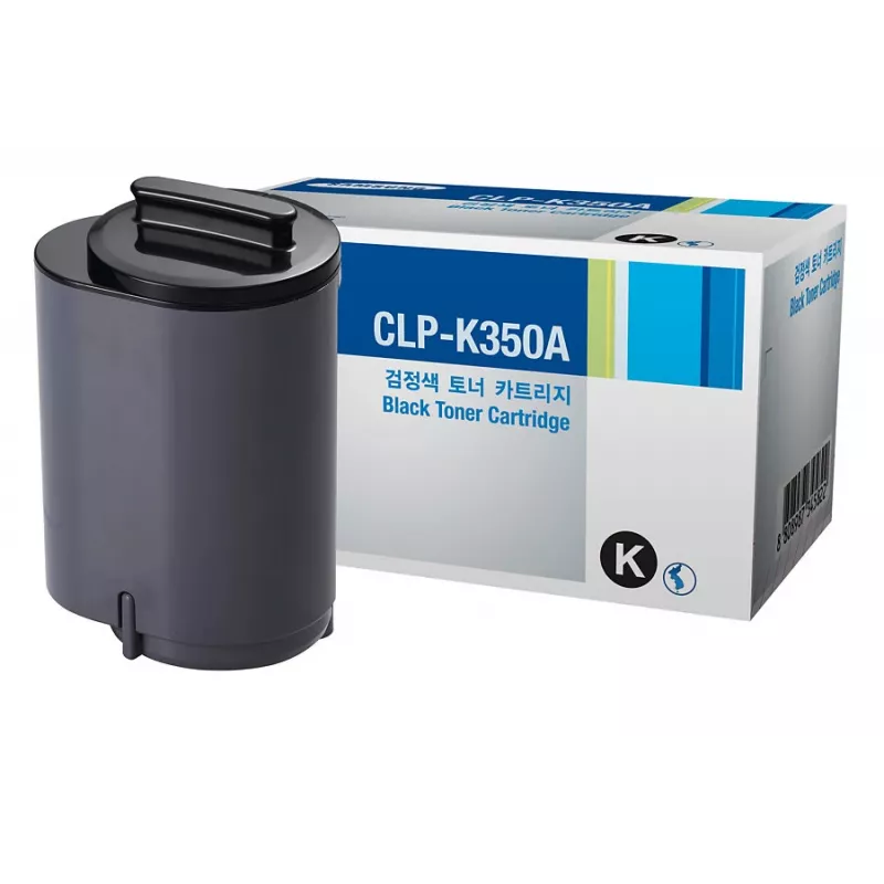 Samsung CLP-K350A dažų kasetė 1 vnt. Originali juoda