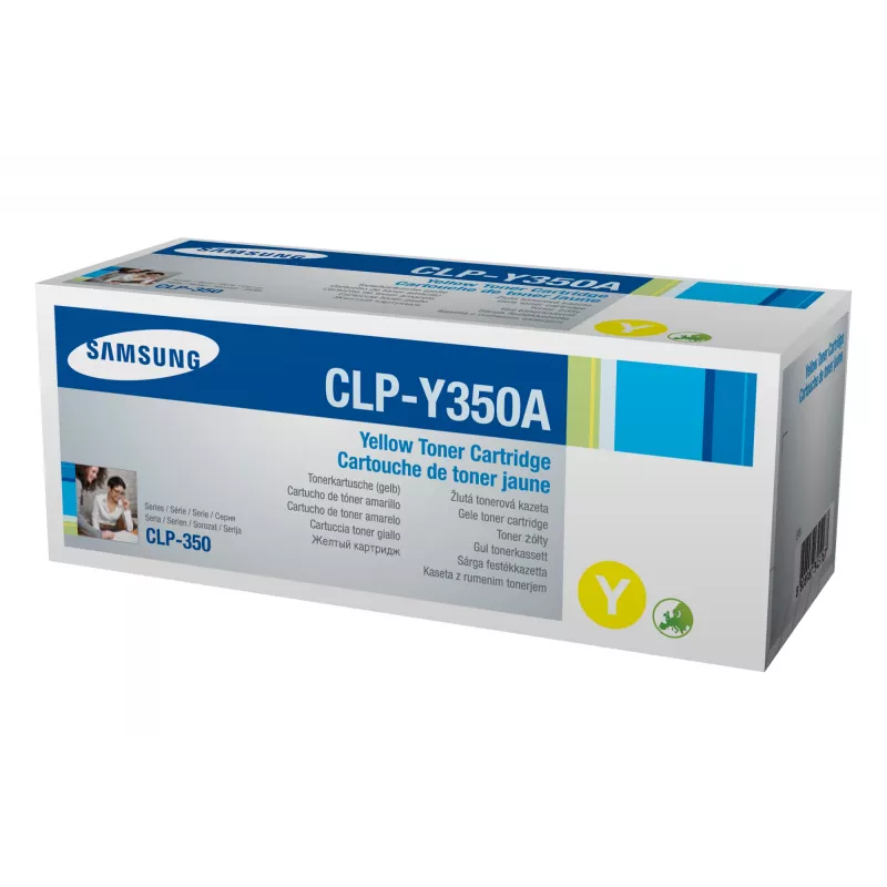 Samsung CLP-Y350A rašalo kasetė 1 vnt. Originali Geltona