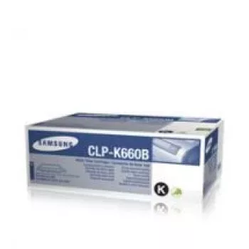 „Samsung CLP-K660B“ dažų kasetė, Originali, juoda