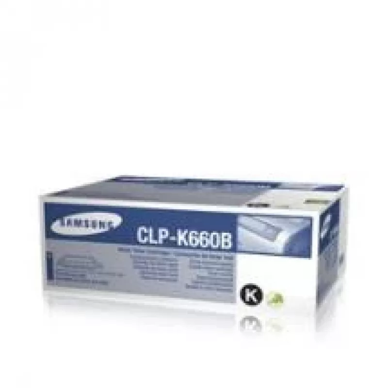 „Samsung CLP-K660B“ dažų kasetė, Originali, juoda