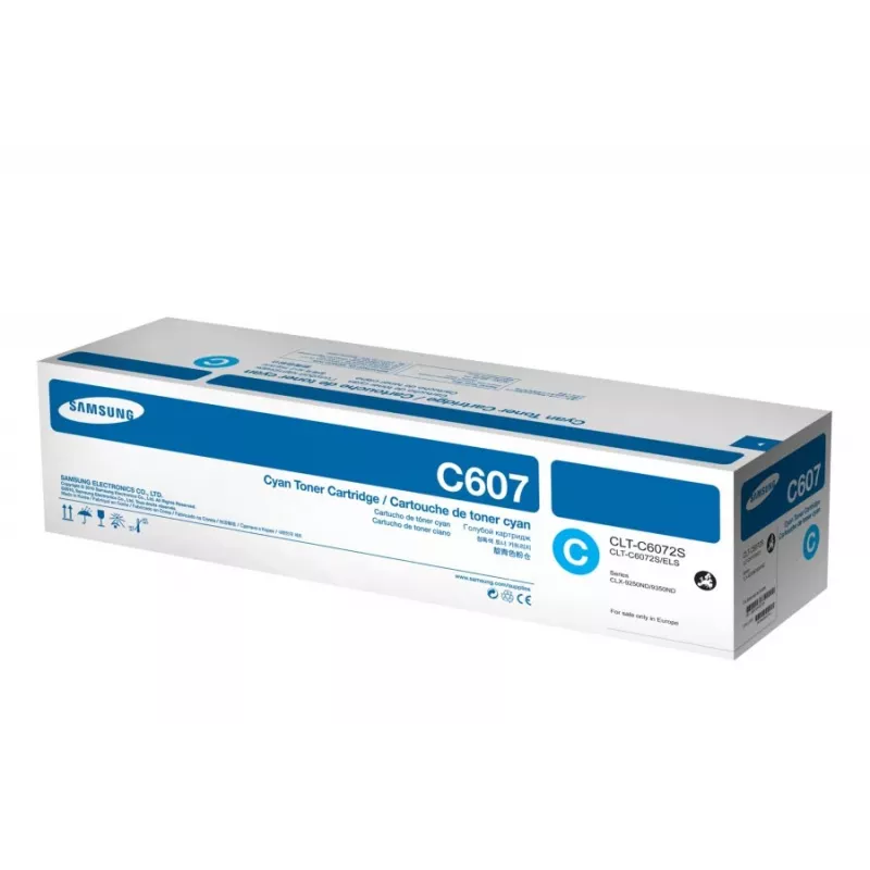 Samsung CLT-C6072S dažomosios spausdintuvo kasetė 1 vnt. Originali Žydra