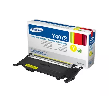 Samsung CLT-Y407S2 dažų kasetė 1 vnt. Originali Geltona