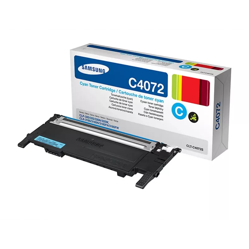 Samsung CLT-C4072S dažų kasetė 1 vnt. Originali žydra