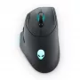 Alienware AW620M pelė Žaidimų Dešiniarankiams RF belaidė + USB Type-C Optinė 26000 DPI
