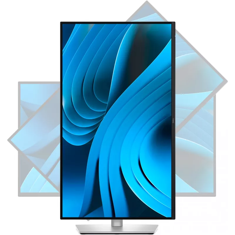 DELL Pro Plus P2725DE kompiuterio monitorius 68,6 cm (27 coliai) 2560 x 1440 pikseliai Quad HD LCD juoda, sidabrinė