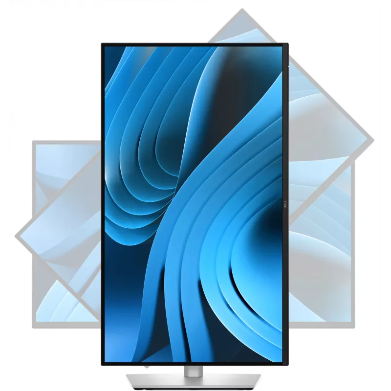DELL Pro Plus P2725QE kompiuterio monitorius 68,6 cm (27 colių) 3840 x 2160 pikselių 4K Ultra HD LCD juodas, sidabrinis