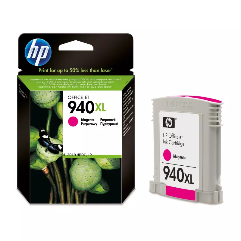 HP 940XL didelio našumo purpurinis Originalius rašalinis kasetė 1 vnt. didelio našumo (XL)