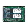 QNAP QDA-A2MAR saugojimo įrenginio korpusas SSD korpusas Juoda M.2
