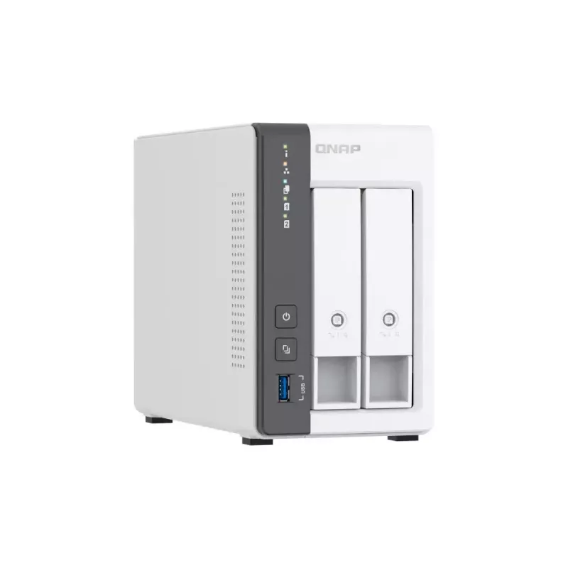 QNAP TS-216G NAS/atminties serveris Bokštinis Cortex-A Cortex-A55 4 GB HDD Baltas