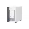 QNAP TS-216G NAS/atminties serveris Bokštinis Cortex-A Cortex-A55 4 GB HDD Baltas