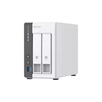 QNAP TS-216G NAS/atminties serveris Bokštinis Cortex-A Cortex-A55 4 GB HDD Baltas