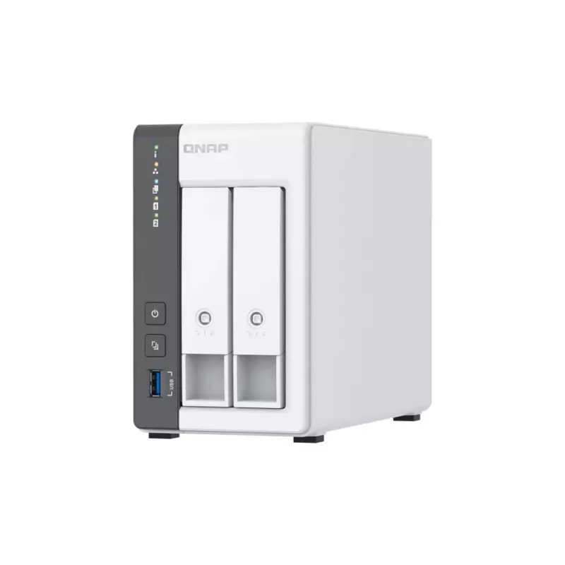 QNAP TS-216G NAS/atminties serveris Bokštinis Cortex-A Cortex-A55 4 GB HDD Baltas