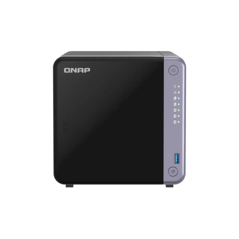 QNAP TS-432X-4G NAS/duomenų saugyklos serveris Tower Alpine Alpine AL-524 4 GB DDR4 QNAP QTS Juoda