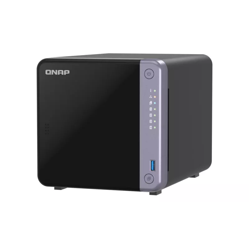 QNAP TS-432X-4G NAS/duomenų saugyklos serveris Tower Alpine Alpine AL-524 4 GB DDR4 QNAP QTS Juoda
