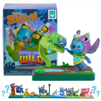 Just Play Happy Haul Stitch Goes Wild kolekcionuojamų figūrėlių paslaptingos dėžutės