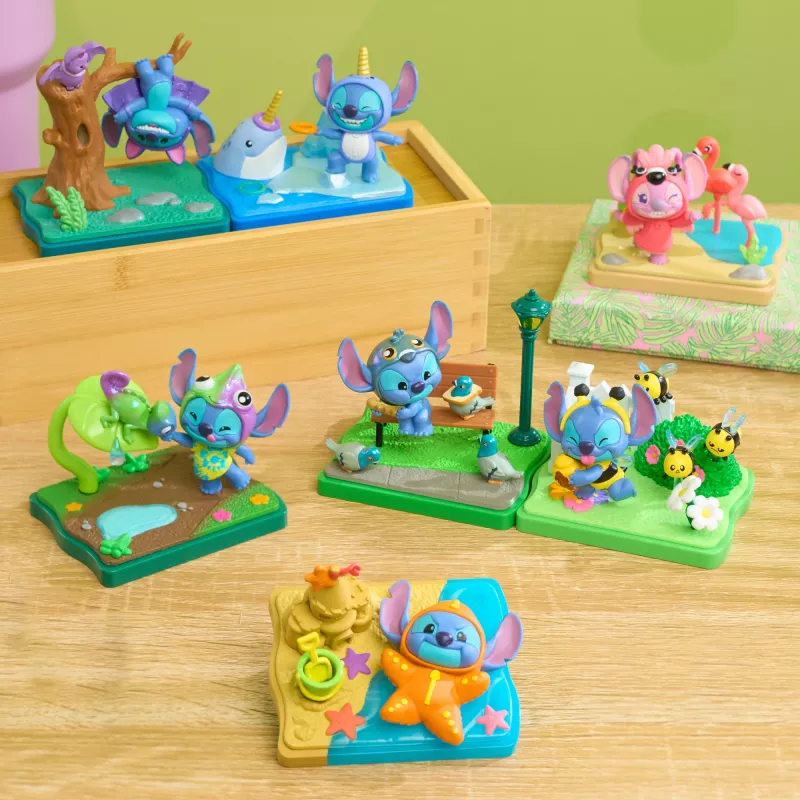 Just Play Happy Haul Stitch Goes Wild kolekcionuojamų figūrėlių paslaptingos dėžutės