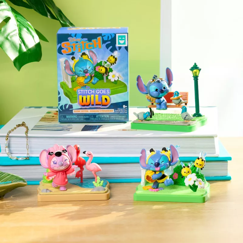 Just Play Happy Haul Stitch Goes Wild kolekcionuojamų figūrėlių paslaptingos dėžutės