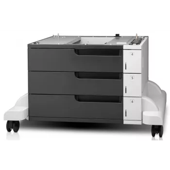 HP LaserJet 3x500 lapų tiektuvas ir stovas, Suderinama su: HP LaserJet Enterprise 700 Printer M712 serija, 1500 lapų, Kinija, Įmonė, Verslas, 543 mm, 586 mm