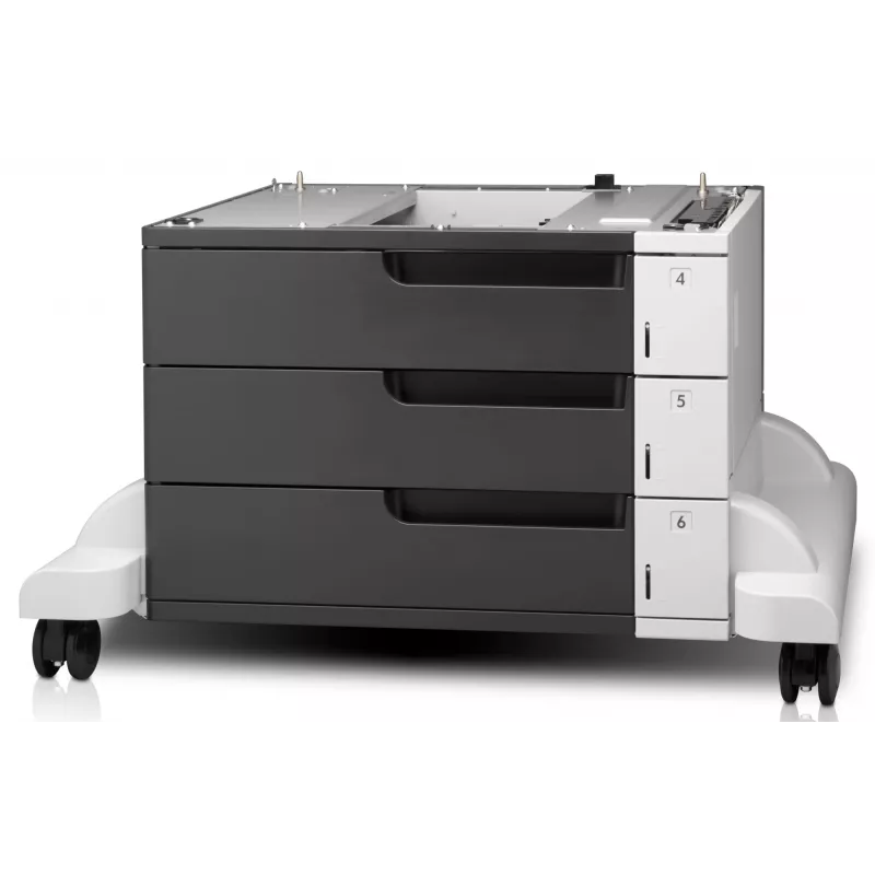 HP LaserJet 3x500 lapų tiektuvas ir stovas, Suderinama su: HP LaserJet Enterprise 700 Printer M712 serija, 1500 lapų, Kinija, Įmonė, Verslas, 543 mm, 586 mm