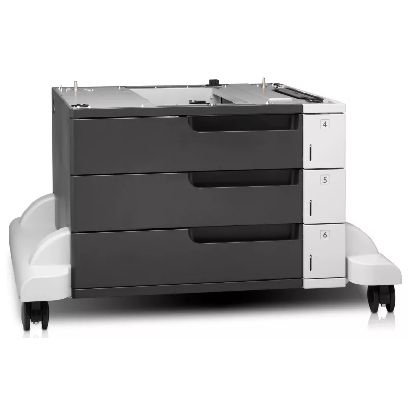 HP LaserJet 3x500 lapų tiektuvas ir stovas, Suderinama su: HP LaserJet Enterprise 700 Printer M712 serija, 1500 lapų, Kinija, Įmonė, Verslas, 543 mm, 586 mm