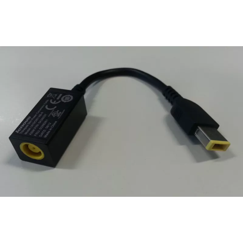 Lenovo ThinkPad plonas maitinimo konversijos laidas, juodas