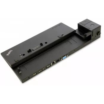 Lenovo 40A00065DK nešiojamojo kompiuterio dokas / prievadų kopijuoklis Docking juodos spalvos