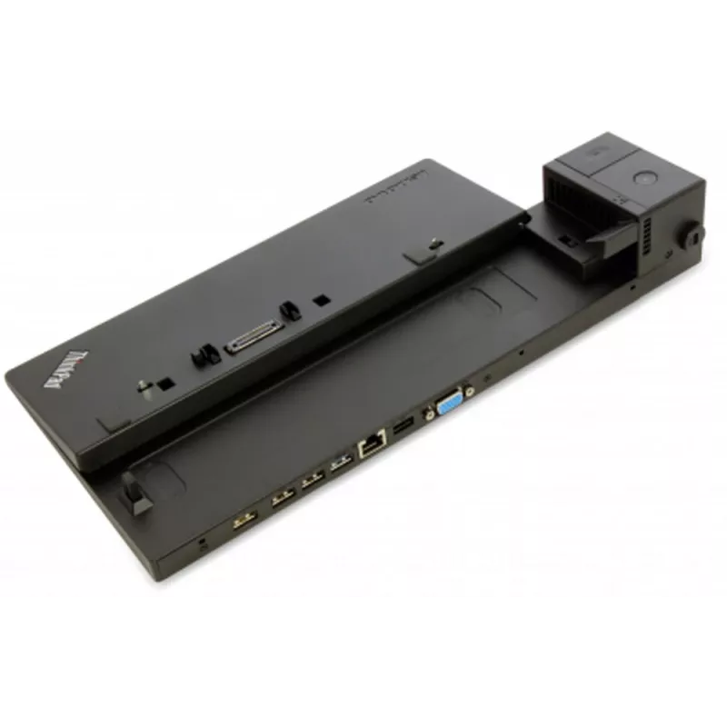 Lenovo 40A00065DK nešiojamojo kompiuterio dokas / prievadų kopijuoklis Docking juodos spalvos