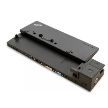 Lenovo 40A10065DK nešiojamojo kompiuterio dokas / prievadų replikatorius Docking Juoda