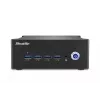 Shuttle Nano PC NT10H9, Intel Core Ultra 9 185H, Intel Arc grafika, 2xHDMI, 2xUSB 4.0 (DP), 2x2.5Gbit LAN, įsk. VESA 24/7 nuolatiniam darbui