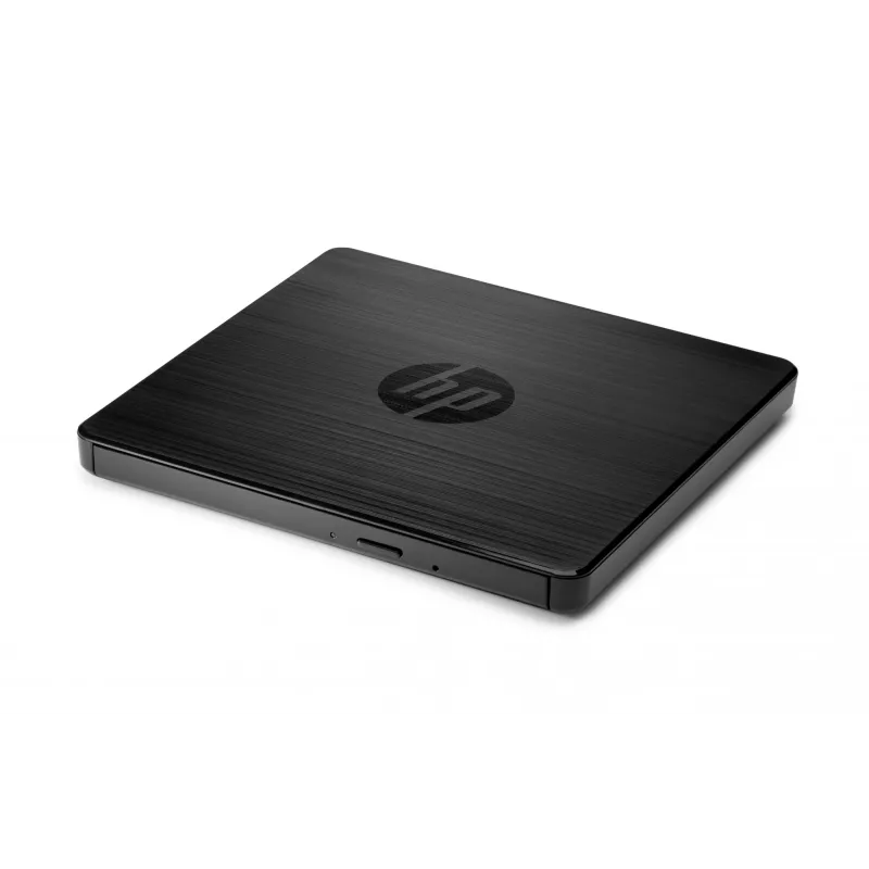 HP išorinis USB DVD-RW įrenginys, juodas, nešiojamiesiems kompiuteriams, DVD±RW, USB 2.0, 24x, 8x
