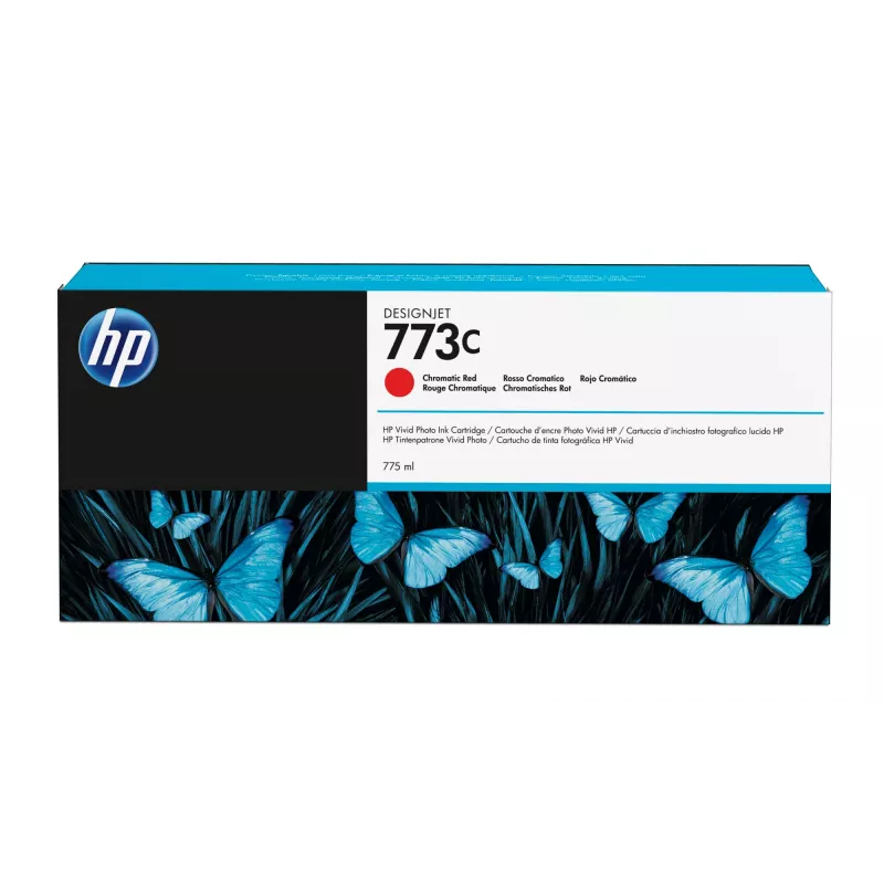 HP 773C 775 ml Chromatic Red DesignJet rašalo kasetė
