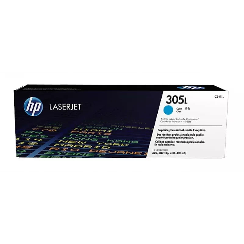 HP 305L dažų kasetė 1 vnt. Originali Žydra