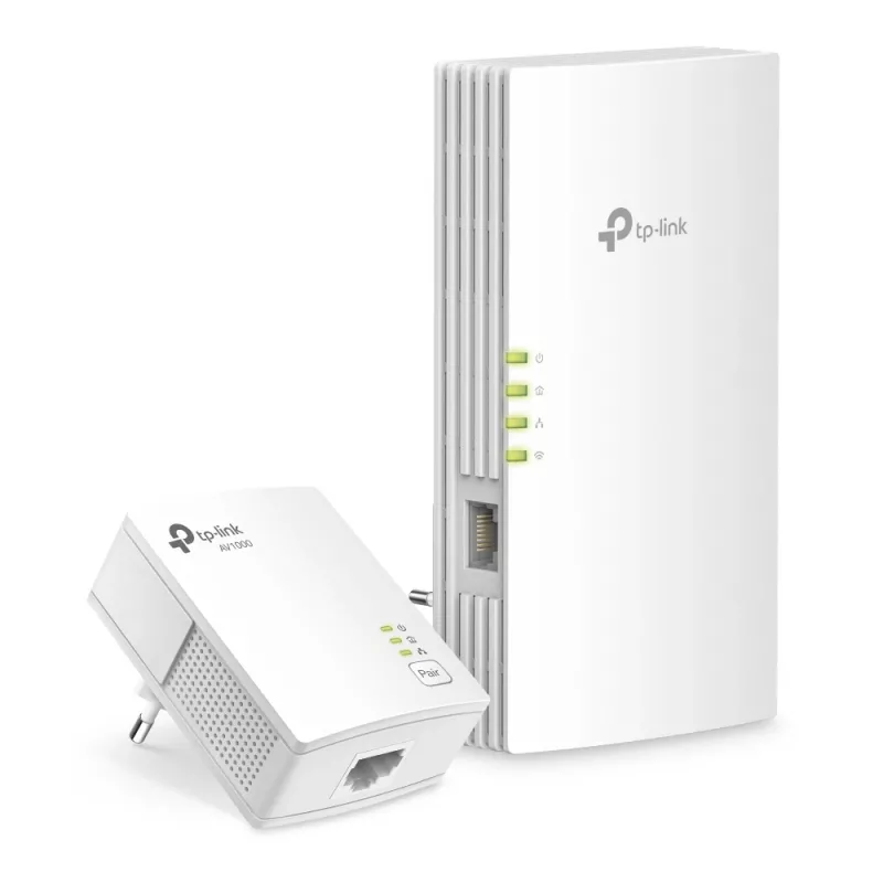 TP-Link TL-WPA7817 KIT PowerLine tinklo adapteris 1000 Mbit/s Ethernet LAN Wi-Fi Baltas 2 vnt.