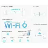 TP-Link TL-WPA7817 KIT PowerLine tinklo adapteris 1000 Mbit/s Ethernet LAN Wi-Fi Baltas 2 vnt.