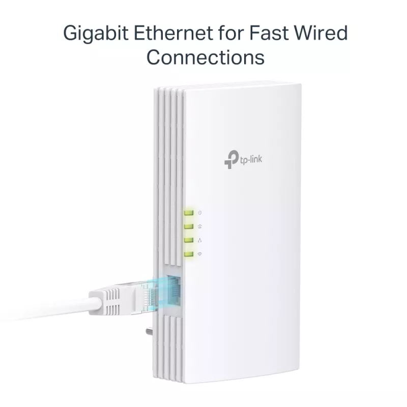 TP-Link TL-WPA7817 KIT PowerLine tinklo adapteris 1000 Mbit/s Ethernet LAN Wi-Fi Baltas 2 vnt.