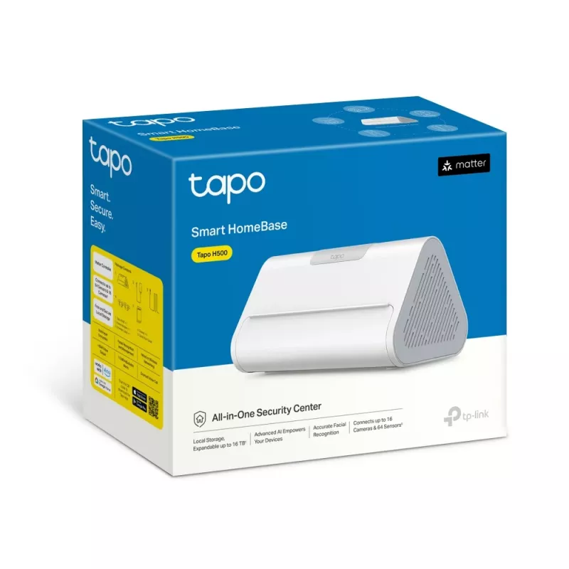 Bazinis įrenginys TP-Link Tapo H500 Vidinis Laidinis Belaidis Baltas