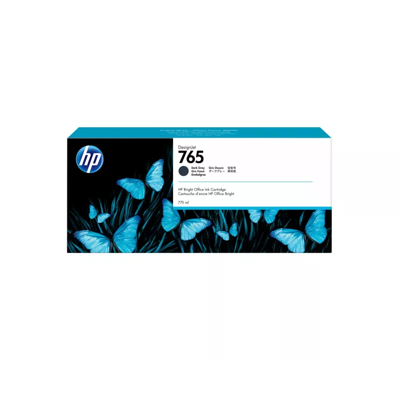 HP 765 775 ml tamsiai pilkas Designjet rašalinis kasetė