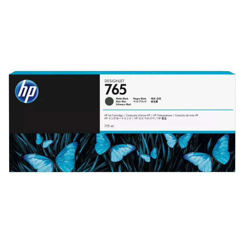 HP 765 775 ml matinės juodos spalvos Designjet rašalo kasetė