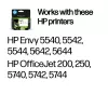 HP 62XL Didelio našumo trijų spalvų Originali rašalo kasetė, žalsvai mėlyna, purpurinė, geltona, 1 vnt., 415 puslapių