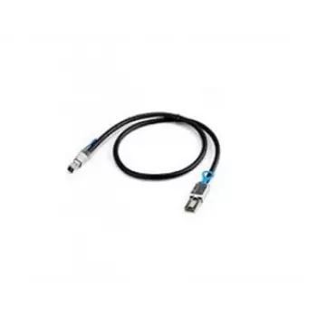 Lenovo išorinis kabelis MiniSAS HD 8644/MiniSAS HD 8644, 1 m, Mini-SAS, tiesus, tiesus, vyriškas/vyriškas, juodas
