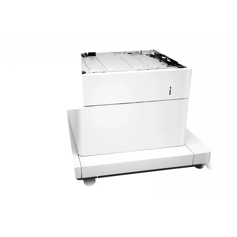 HP LaserJet 1x550 popieriaus tiektuvas ir spintelė