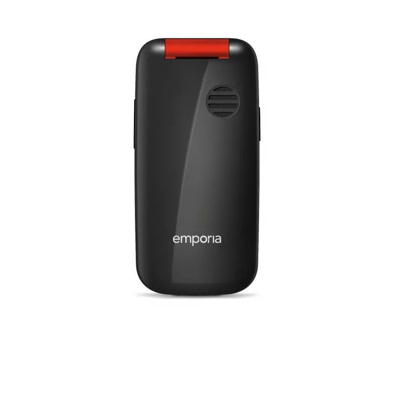 Emporia emporiaONE 6,1 cm (2,4 col) 80 g Juoda, Raudona Telefonas senjorams