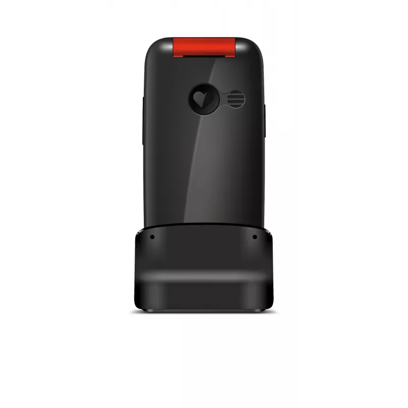 Emporia emporiaONE 6,1 cm (2,4 col) 80 g Juoda, Raudona Telefonas senjorams