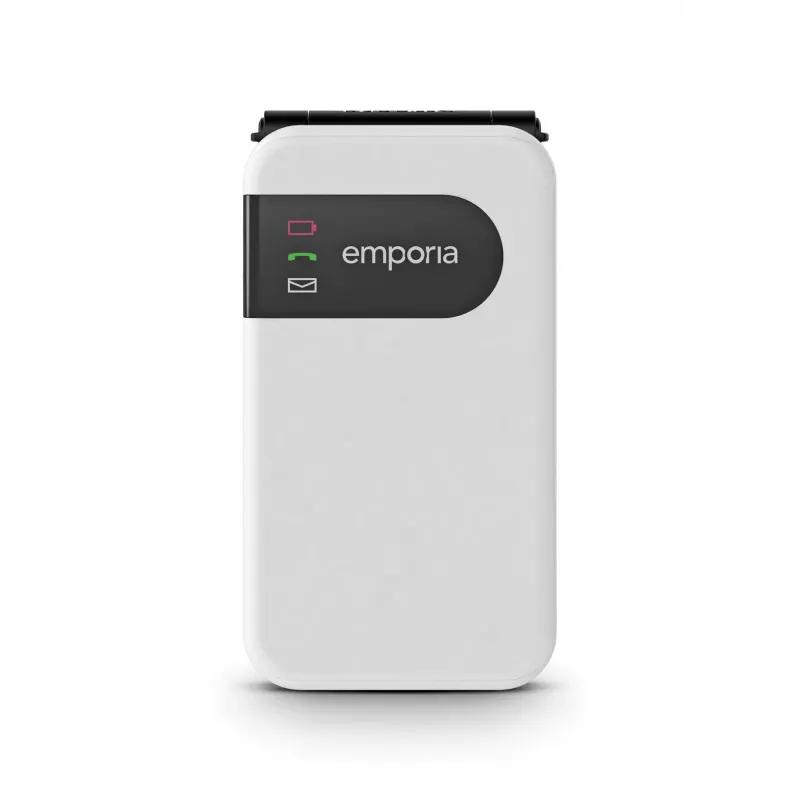 Emporia SIMPLICITYglam 7,11 cm (2,8 colio) 106 g baltas telefonas senjorams