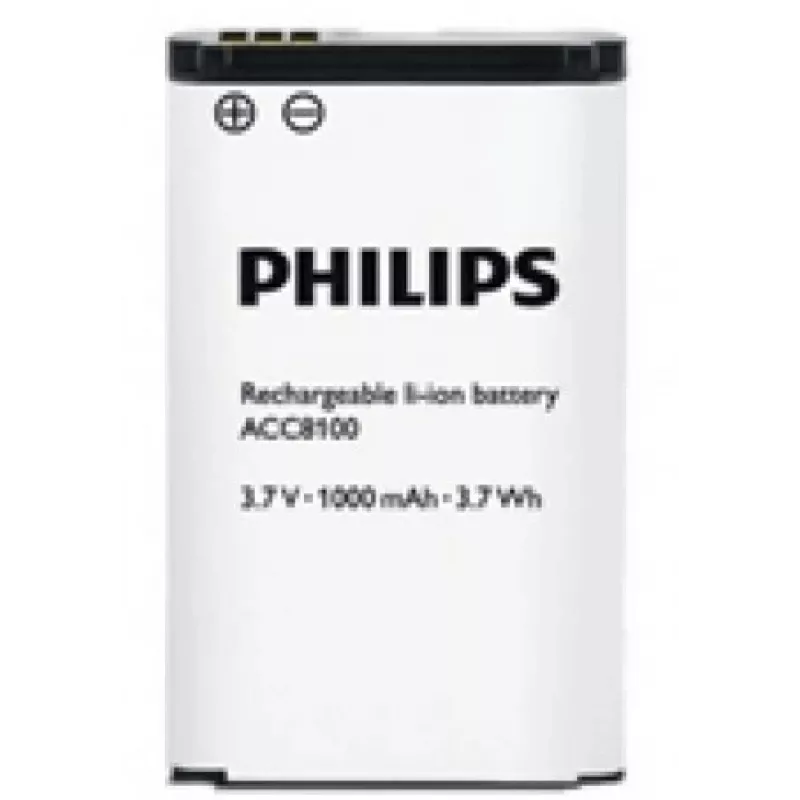 Philips ACC8100 Įkraunama baterija Ličio jonų (Li-Ion)