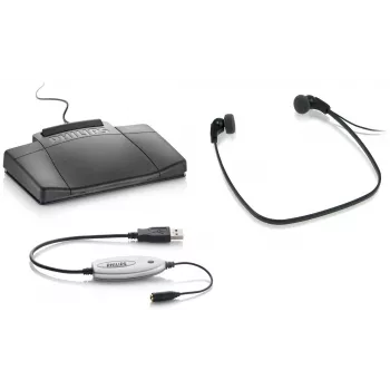 Philips LFH5220 ausinės, laidinės, ant galvos juostos, į ausis, juodos, sidabrinės