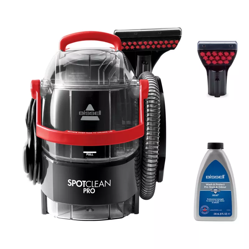 Kilimų ir dėmių valiklis Bissell SpotClean Pro 1558N nešiojamasis šlapiasis siurblys