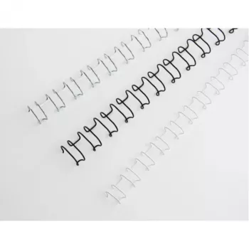GBC Binding Wires MultiBind 10 mm, balta, 130 lapų, metalas, A4, 1 cm, 297 mm