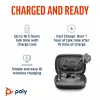 HP Poly Voyager Free 60+M UC Carbon Juoda Ausinės +BT700 USB-C Adapteris +Liečiamas įkrovimo dėklas